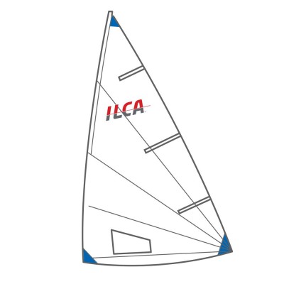 ILCA - LASER® ILCA 6 RADIAL FOLDED ORIGINAL SAIL MADE BY NORTH