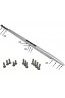 IQ FOIL - SET VITI FUSOLIERA (12x) 4x FRONT - 3x BACK - 3x MAST BOTTOM - 2x MAST SIDE (FEMALE NOT INCLUDED)