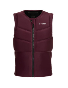 MYSTIC - STAR IMPACT VEST OXBLOOD RED