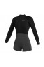 MYSTIC - LUNAR LONGARM SHORTY 2/2 MM FZIP WOMEN