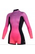 MYSTIC - MUTA SHORTY MANICA LUNGA DONNA 2/2 LUNAR CORAL