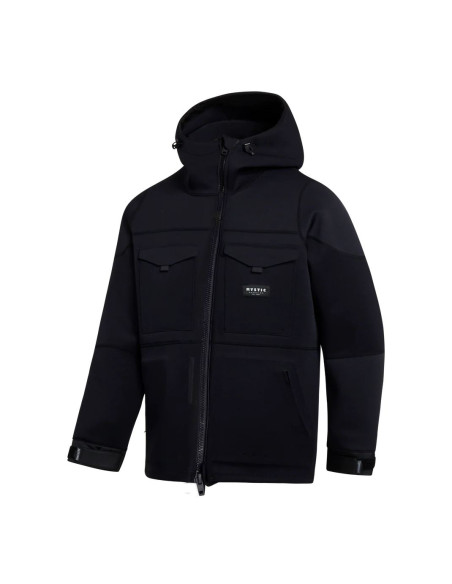 MYSTIC - VORTEX NEOPRENE JACKET - BLACK