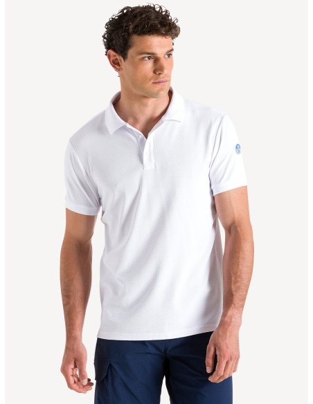 NORTH SAILS - POLO TACTEL BIANCA S/S