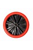 RUOTA ANTIFORATURA ROSSA - 35CM/MOZZO 25 MM