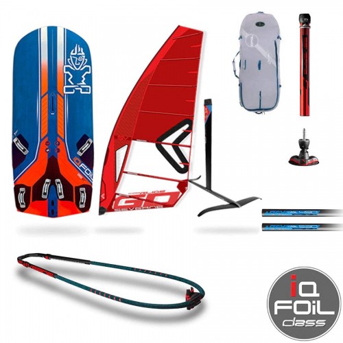 IQFOIL -  MEN FULL PACKAGE - BOARD 95 / RIG HGO 8.0 / FOIL / BOARDBAG