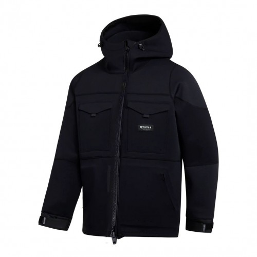 MYSTIC - VORTEX NEOPRENE JACKET - BLACK