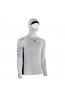 WIP - HOODED UV RASHGUARD LONG SLEEVE LIGHT GREY
