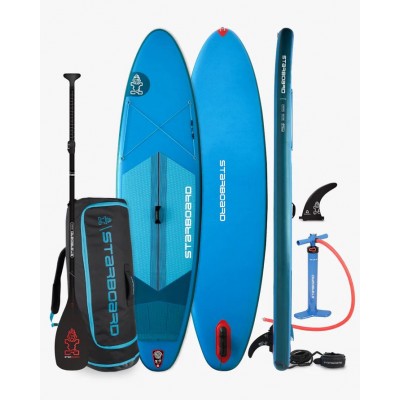 STARBOARD -  SUP GONFIABILE IGO ONE - 10'8" X 33" (INCLUDED PADDLE, BOARDBAG, FIN)