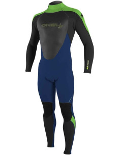 O'NEILL - MUTA BIMBO 5/4 EPIC BACK ZIP - NERA-VERDE-BLU