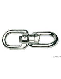 GIRELLA INOX DOPPIO OCCHIO 5 MM