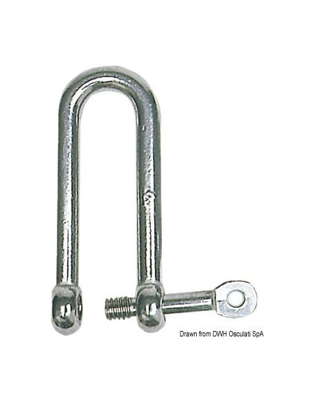 GRILLO INOX LUNGO ASSE IMPERDIBILE 5 MM
