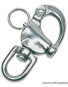 MOSCHETTONE INOX SPINNAKER 87 MM