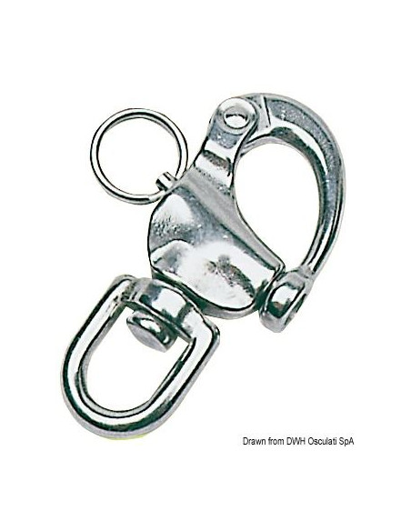 MOSCHETTONE INOX SPINNAKER 87 MM