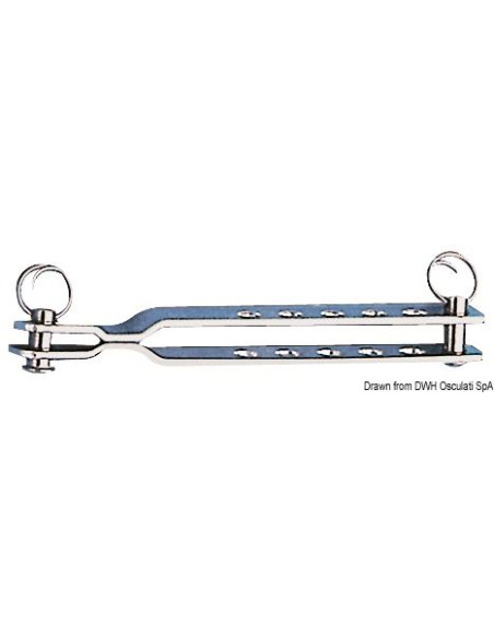 LANDA DOPPIA 120X6 MM
