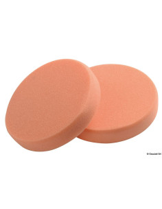 TAMPONI IN SCHIUMA PER LUCIDATRICE ARANCIO MEDIO-RIGIDO (CONFEZIONE DA 2 PZ) 2