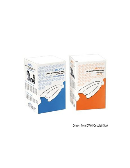 ULTRA PROFESSIONAL RAPAIR KIT PVC BLACK