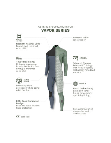 PROLIMIT - VAPOR STREAMER C-ZIP 6/4