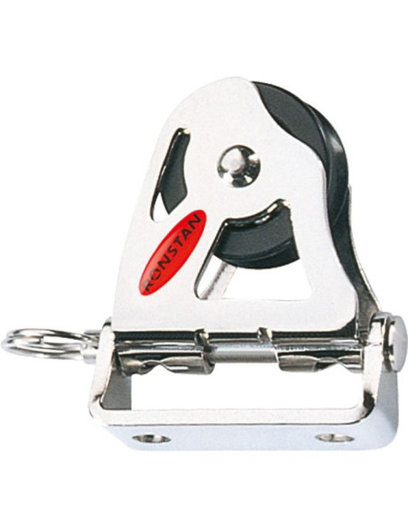 RONSTAN - PIVOTING LEAD BLOCK 20MM BALL BEARING SHEAVE