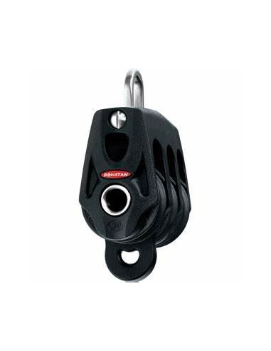 RONSTAN - BOZZELLO TRIPLO 30 MM CON ARRICAVO, ORBIT BLOCK