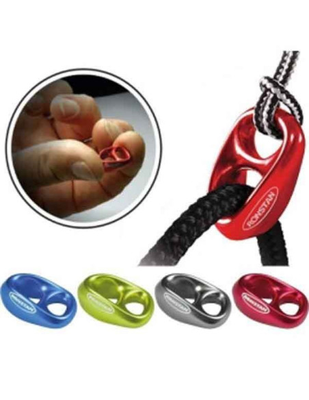 RONSTAN SHOCK - MICRO Ø 1.4-5MM (PAIR) BLOCK WITHOUT PULLEY -
