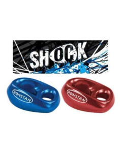 RONSTAN SHOCK Ø 3-10MM BLOCK WITHOUT PULLEY - SHEAVELESS BLOCK