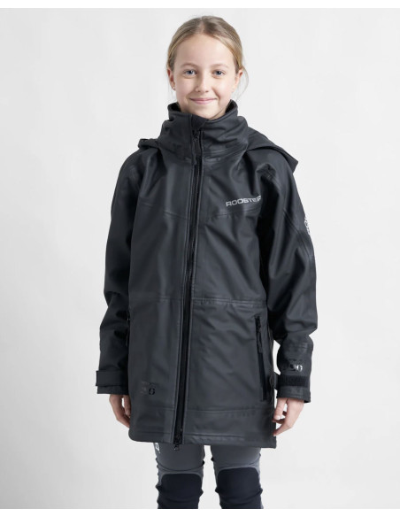 ROOSTER - JUNIOR RIGGING COAT  BLACK
