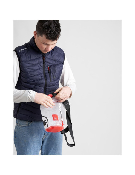 ROOSTER - SACCA STAGNA 3L ROLL TOP ROSSA
