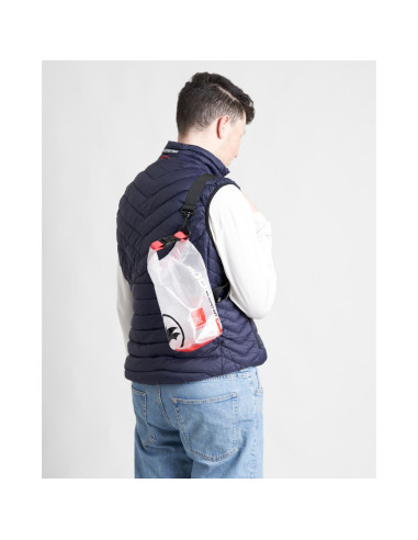 ROOSTER - SACCA STAGNA 3L ROLL TOP ROSSA
