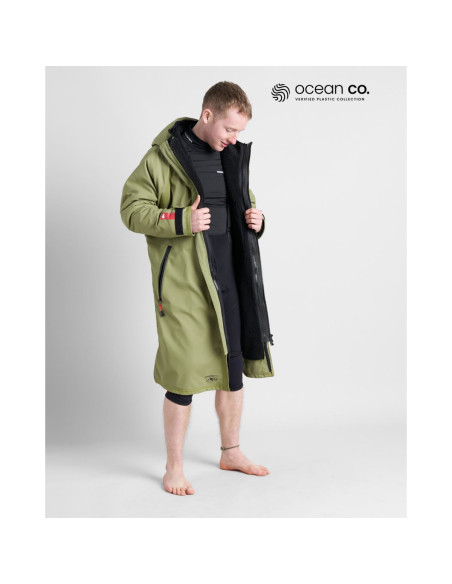 ROOSTER - GIACCA AQUAFLEECE ROBE ADULT KHAKI