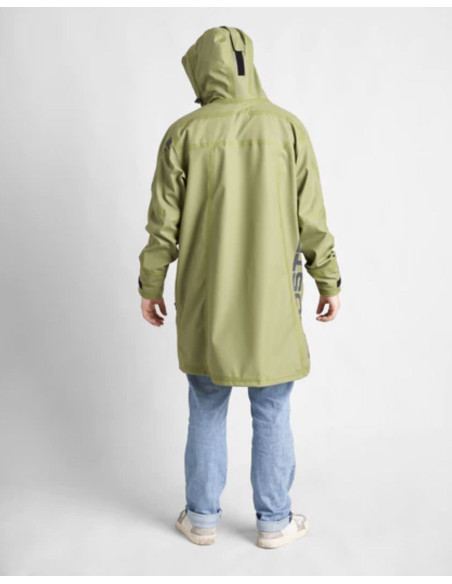 ROOSTER - GIACCA AQUAFLEECE RIGGING COAT KHAKI