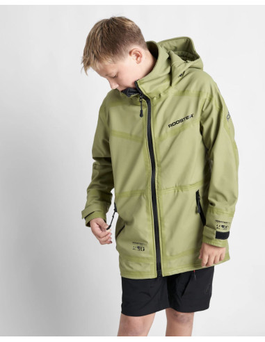 ROOSTER - GIACCA AQUAFLEECE RIGGING COAT KHAKI - JUNIOR