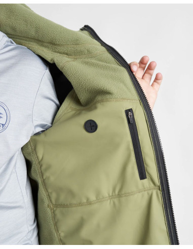ROOSTER - GIACCA AQUAFLEECE RIGGING COATKHAKI - JUNIOR