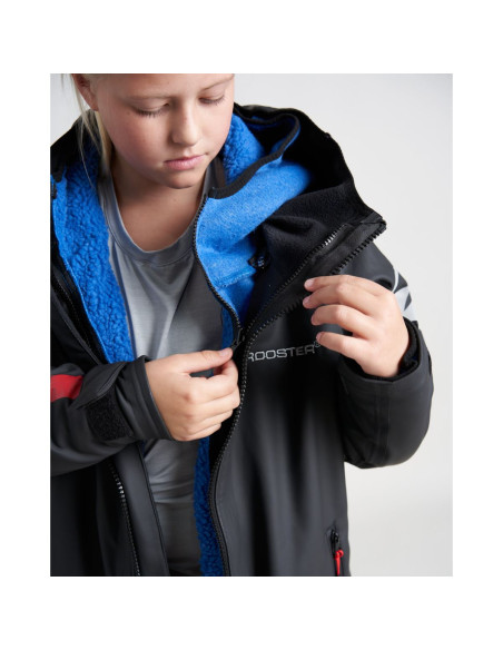 ROOSTER - GIACCA AQUAFLEECE ROBE JUNIOR BLACK