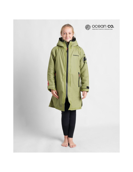 ROOSTER - GIACCA AQUAFLEECE ROBE JUNIOR KHAKI