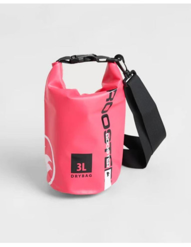 ROOSTER  - SACCA STAGNA 3L ROLL TOP ROSA