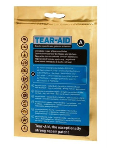 IMMEDIATE REPAIR OF TEARS AND HOLES. EXTREMELY STRONG, WATER TIGHT, AIRTIGHT, VERY ELASTIC, PERMANENT.