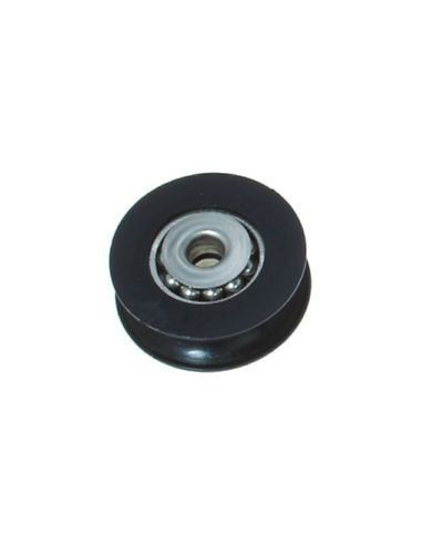 VIADANA PULEGGIA DERLIN® CON CALOTTE E SFERE INOX 34 mm