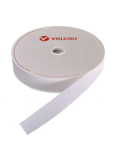 VELCRO - DA CUCIRE FEMMINA BIANCO 50MM - AL METRO