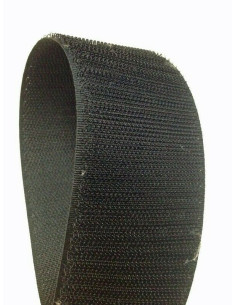 VELCRO - TO SEW BLACK 50MM HOOK - BY METER