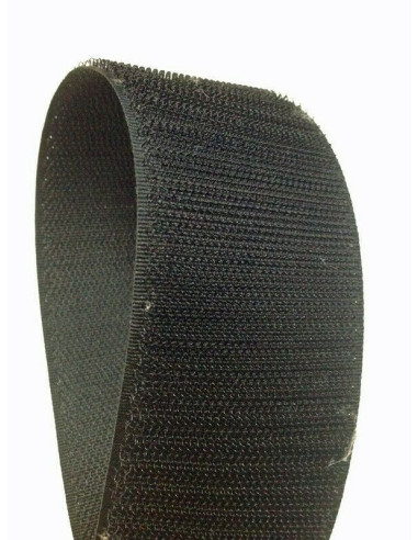 VELCRO - DA CUCIRE MASCHIO NERO 50MM - AL METRO