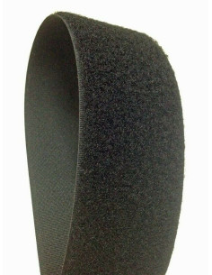 VELCRO - TO SEW BLACK 50MM LOOP - BY METER