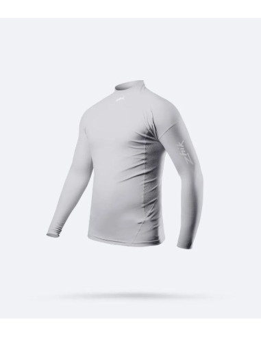 ZHIK - ECO SPANDEX LONG SLEEVE TOP KIDS PLATINUM