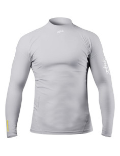 ZHIK - LYCRA UOMO ECO SPANDEX MANICA LUNGA GRIGIA