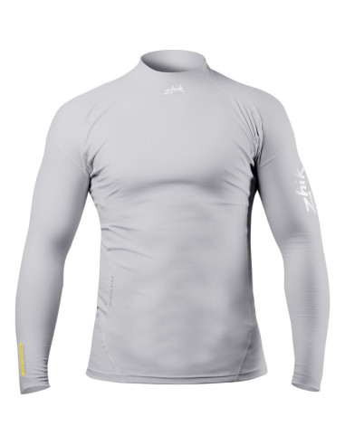 ZHIK - LYCRA UOMO ECO SPANDEX MANICA LUNGA GRIGIA