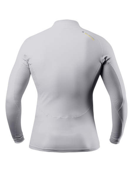 ZHIK - LYCRA UOMO ECO SPANDEX MANICA LUNGA GRIGIA
