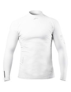 ZHIK - LYCRA UOMO ECO SPANDEX MANICA LUNGA BIANCA