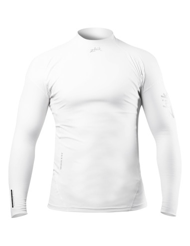 ZHIK - LYCRA UOMO ECO SPANDEX MANICA LUNGA BIANCA