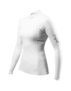 ZHIK - LYCRA WOMAN ECO SPANDEX LONG SLEEVE WHITE 2