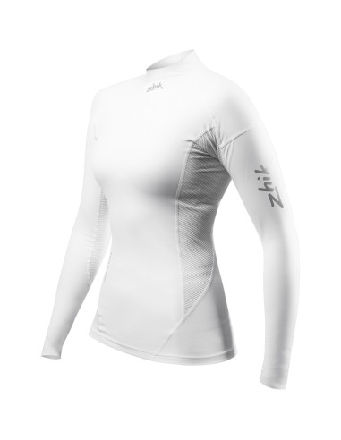 ZHIK - LYCRA WOMAN ECO SPANDEX LONG SLEEVE WHITE