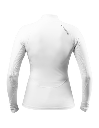 ZHIK - LYCRA DONNA ECO SPANDEX MANICA LUNGA BIANCA